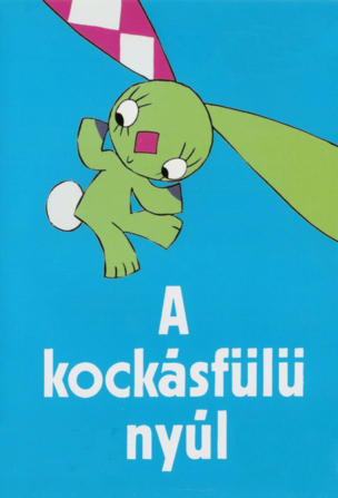 rabbit with checkered ears