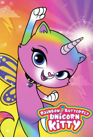Rainbow Butterfly Unicorn Kitty